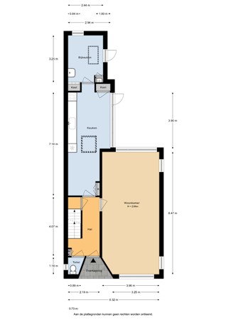 Stationsweg 12, 6745 XM De Klomp - Stationsweg 12_Begane grond_2D.jpg