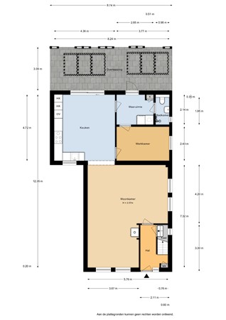 Lunterseweg 62, 6718 WG Ede - Lunterseweg 62 - Begane grond - 2D.jpg