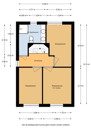 Oude Holleweg 21, 3927 CK Renswoude - Oude Holleweg 21 - 1e verdieping - 2D.jpg