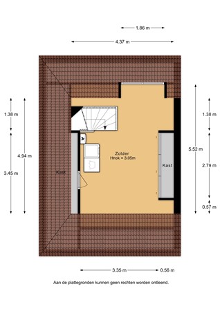 Oude Holleweg 21, 3927 CK Renswoude - Oude Holleweg 21 - 2e verdieping - 2D.jpg