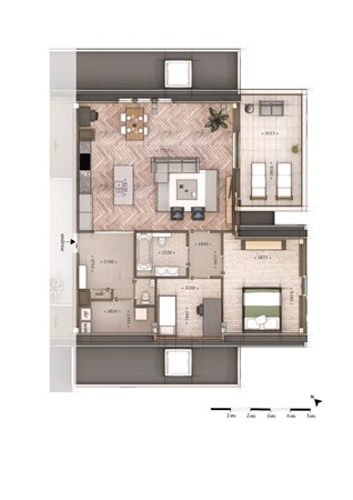 Dorpsstraat, 3925 KK Scherpenzeel - Plattegrond appartement 8.jpg
