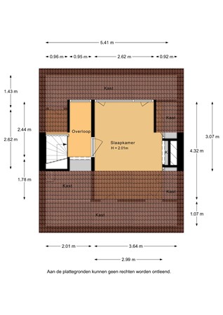 Meidoornlaan 20, 3927 AD Renswoude - Meidoornlaan 20 - 2e verdieping - 2D.jpg