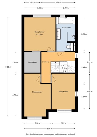 Reigerweide 28, 3927 SJ Renswoude - Reigerweide 28 - 1e verdieping - 2D.jpg