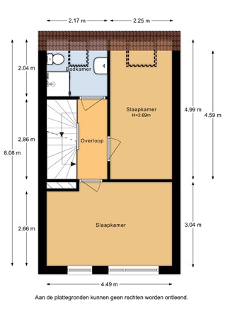 Watersnipweide 28, 3927 SL Renswoude - Watersnipweide 28 - 1e verdieping - 2D.jpg