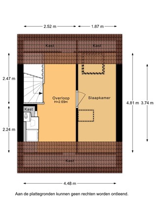 Watersnipweide 28, 3927 SL Renswoude - Watersnipweide 28 - 2e verdieping - 2D.jpg