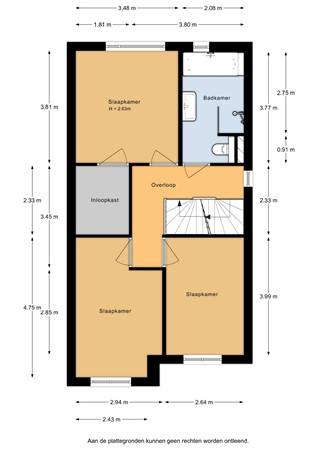 Kwikstaartweide 2, 3927 SN Renswoude - Kwikstaartweide 2 - 1e verdieping - 2D.jpg