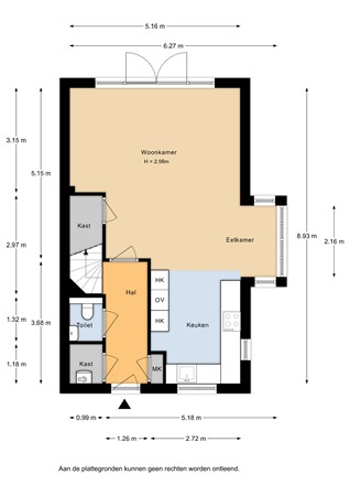 Hulakker 88, 6741 SZ Lunteren - Hulakker 88 - Begane grond - 2D.jpg