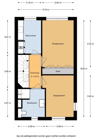 Hulakker 88, 6741 SZ Lunteren - Hulakker 88 - 1e verdieping - 2D.jpg