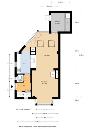 Verlengde Maanderweg 105, 6713 LG Ede - Verlengde maanderweg 105 - Begane grond - 2D.jpg