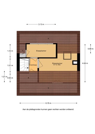 Verlengde Maanderweg 105, 6713 LG Ede - Verlengde maanderweg 105 - 2e verdieping - 2D.jpg