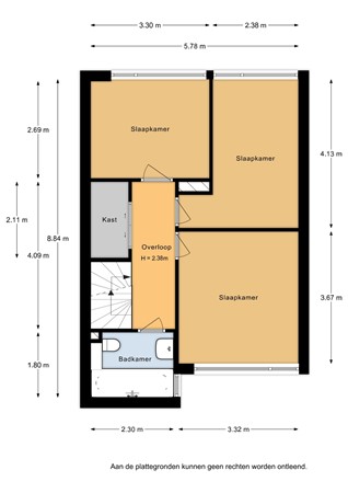 Duyst van Voorhoutweg 43, 3927 BM Renswoude - Duyst van Voorhoutweg 43 - 1e verdieping - 2D.jpg