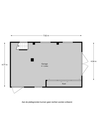 Wormshoefweg 7, 6741 ZG Lunteren - Wormshoefweg 7 - Garage - 2D.jpg