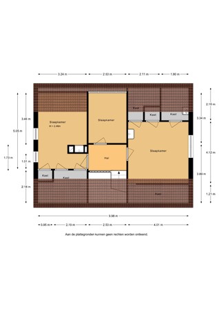 Scheivoor 3, 6744 WD Ederveen - Scheivoor 3 - 1e verdieping - 2D.jpg