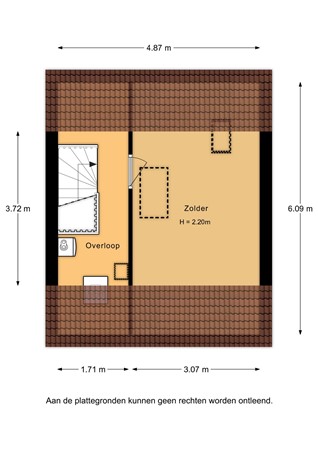 Tjaskerstraat 6, 3774 CV Kootwijkerbroek - Tjaskerstraat 6 - 2e verdieping - 2D.jpg