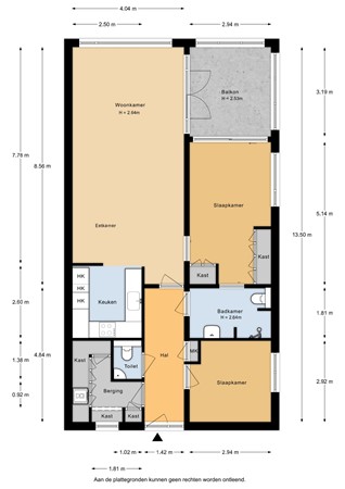 Jan Van Der Heydenstraat 77, 3774 BB Kootwijkerbroek - Jan Van der Heydenstraat 77 - Appartement - 2D.jpg
