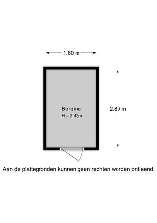 Jan Van Der Heydenstraat 77, 3774 BB Kootwijkerbroek - Jan Van der Heydenstraat 77 - Berging - 2D.jpg