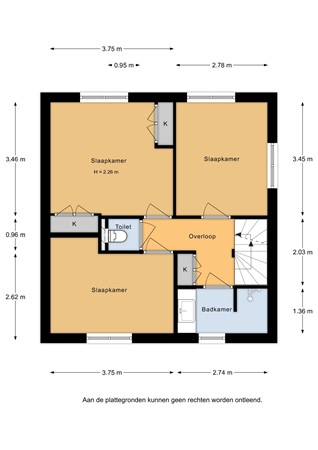 Bettekamp 96, 6712 EM Ede - Bettekamp 96_1e Verdieping.jpg