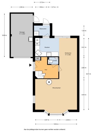 Kraatsweg 13, 6732 AL Harskamp - Kraatsweg 13 - Begane grond - 2D.jpg