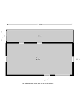 Matenweg 5, 6733 JC Wekerom - Matenweg 5-Garage - 2D.jpg