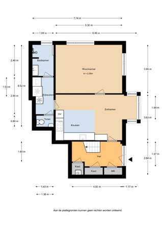 Matenweg 7, 6733 JC Wekerom - Matenweg 7 - Begane grond - 2D.jpg