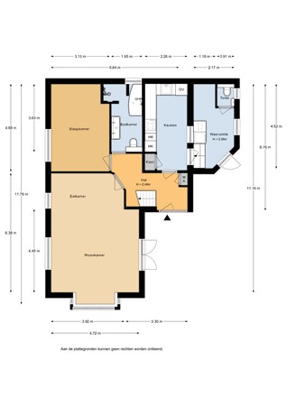 Jufferswijk 4, 6745 XG De Klomp - Jufferswijk 4 - Begane grond - 2D.jpg