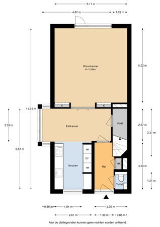 Schoolstraat 44, 6744 WS Ederveen - Schoolstraat 44 - Begane grond - 2D.jpg