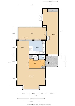 Hoofdweg 115, 6744 WJ Ederveen - Hoofdweg 115 - Begane grond - 2D.jpg