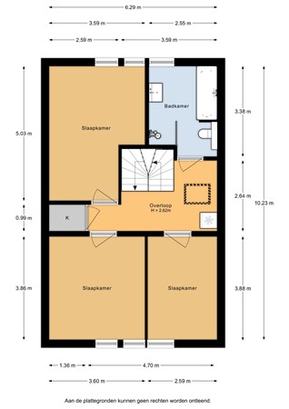 Hoofdweg 115, 6744 WJ Ederveen - Hoofdweg 115 - 1e verdieping - 2D.jpg