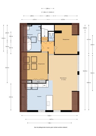 Arthur Koolkwartier 71, 6711 VH Ede - Arthur Koolkwartier 71 - 1e verdieping - 2D.jpg