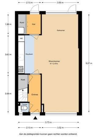 Brederostraat 3, 3771 ZJ Barneveld - Brederostraat 3_Begane grond_2D.jpg