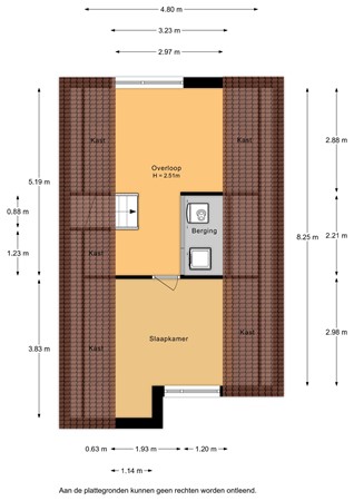 Vleermuislaan 19, 6741 AZ Lunteren - Vleermuislaan 19 -2e verdieping - 2D.jpg