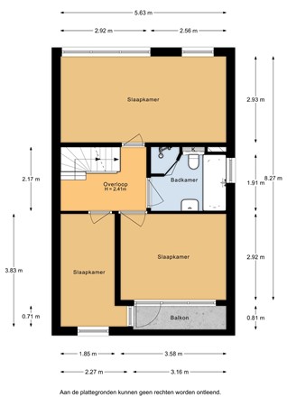 Vleermuislaan 19, 6741 AZ Lunteren - Vleermuislaan 19 -1e verdieping - 2D.jpg