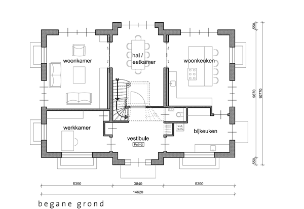 Dorpsstraat 8A, 6741 AK Lunteren - Begane grond.png