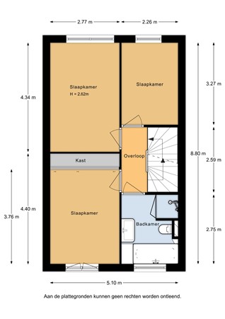 Vellerselaan 56, 3772 PP Barneveld - Vellerselaan 56 - 1e verdieping - 2D.jpg