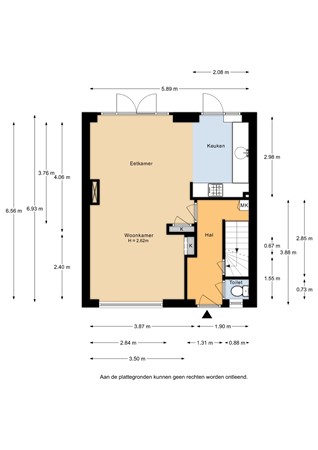 Borneolaan 1, 6712 BG Ede - Borneolaan 1 -Begane grond - 2D.jpg