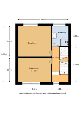 Borneolaan 1, 6712 BG Ede - Borneolaan 1 -1e verdieping - 2D.jpg