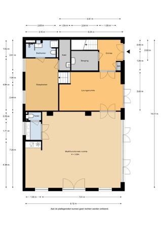 Arthur Koolkwartier 71, 6711 VH Ede - Arthur Koolkwartier 71 - Begane grond - 2D.jpg