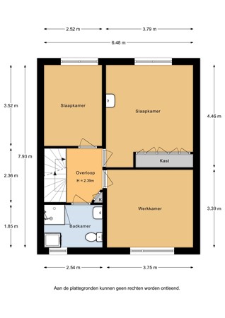 Dorpsstraat 161, 6732 AD Harskamp - Dorpsstraat 161 - 1e verdieping - 2D.jpg