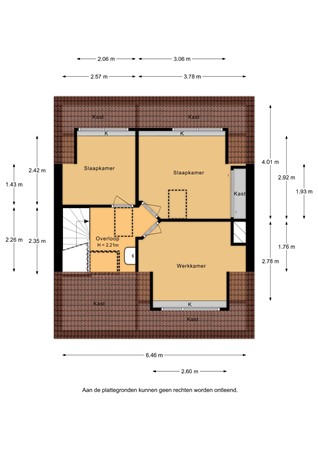Dorpsstraat 161, 6732 AD Harskamp - Dorpsstraat 161 - 2e verdieping - 2D.jpg