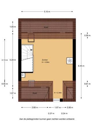 Minorcalaan 25, 3772 WV Barneveld - Minorcalaan 25 - 2e verdieping - 2D.jpg