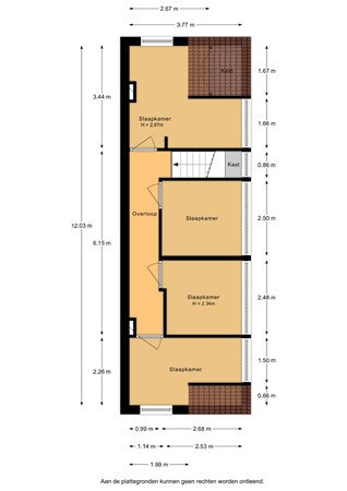 Gelkenhorsterweg 6, 3771 RH Barneveld - Gelkenhorsterweg 6 - 1e verdieping - 2D.jpg