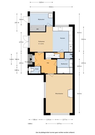 Gelkenhorsterweg 6, 3771 RH Barneveld - Gelkenhorsterweg 4A - Begane grond - 2D.jpg