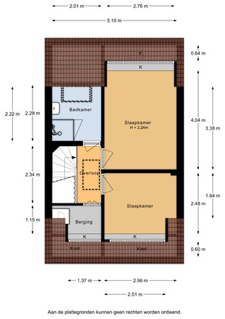 Gerard Doustraat 98, 6717 MN Ede - Gerard Doustraat 98 - 1e verdieping - 2D.jpg