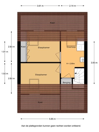 Vliegersvelderlaan 20, 3771 XG Barneveld - Vliegersvelderlaan 20 - 2e verdieping - 2D.jpg