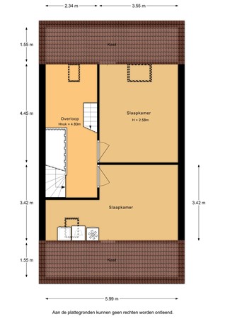 Van Den Boschlaan 3, 6717 ZD Ede - Van Den Boschlaan 3 - 2e verdieping - 2D.jpg