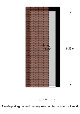 H.F. Wakemanstraat 16, 3905 MT Veenendaal - H.F. Wakemanstraat 16 - Vliering - 2D.jpg