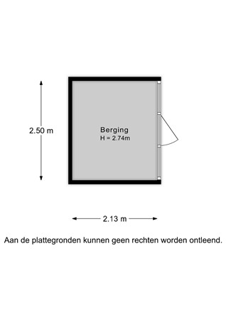 H.F. Wakemanstraat 16, 3905 MT Veenendaal - H.F. Wakemanstraat 16 - Berging - 2D.jpg
