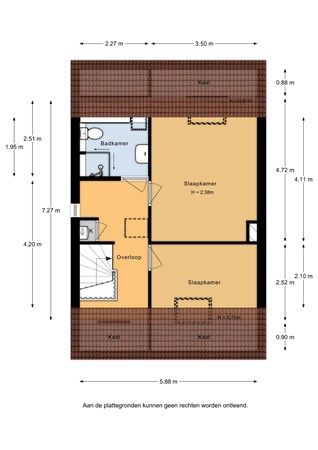 Blankespoorselandweg 23, 6741 ZZ Lunteren - Blankespoorselandweg 23 - 1e verdieping - 2D.jpg