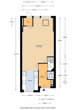 Van Arckelweg 45, 3927 BP Renswoude - Van Arckelweg 45 - Begane grond - 2D.jpg