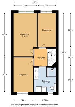 Van Arckelweg 45, 3927 BP Renswoude - Van Arckelweg 45 - 1e verdieping - 2D.jpg